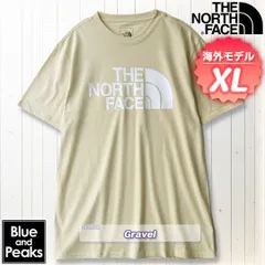 THE NORTH FACE 半袖Tシャツ Half Dome Tee, カラー；Gravel/White, サイズ；XL