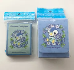 【未開封】 ポケモンカード ポケカ デッキシールド デッキケース ポッチャマ Baby Blue Eyes【まとめ売り】
