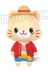 【中古】キーホルダー・マスコット(キャラクター) モンキー・D・ルフィ 「ワンピース withCAT マスコット」