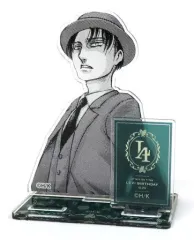 【中古】アクリルスタンド・アクリルパネル リヴァイ・アッカーマン(ハット) 「進撃の巨人 Levi Birthday2022 トレーディングアクリルスタンド」
