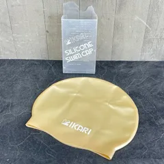 未使用 IKARI イカリ シリコン スイムキャップ AG-201 水泳 ゴールド 大人用? /57083在