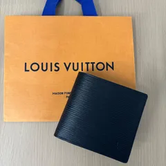 ▪️【未使用保管品】LOUIS VUITTON ルイヴィトン エピ ポルトフォイユ マルコ M63652 二つ折財布 レザー 黒