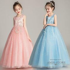 ポイント消化 子供ドレス ピアノ発表会結婚式キッズフォーマルドレスワンピース子供服 女の子フラワーガール
