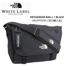 新品【THE NORTH FACE】ノースフェイス / 韓国 ホワイトレーベル メッセンジャーバッグ L / ブラック(NN2PP00N) [並行輸入品]