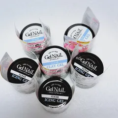 セリア GelNail クレイジェル 又は アイシングクリアジェル 3個セット
