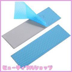 【特価】Awxlumv 熱伝導シート、6個 70x22x1mm 放熱シート、熱伝導率12.0 W/mk、サーマルパッド、 M.2 nvme ssd GPU PS5 チップセットスマホ 熱対策用、両面熱伝導シリコーンパッド