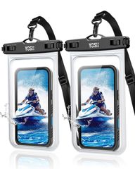【新着商品】水中 お風呂用 撮影 海釣り IPX8認定 シュノーケリング 海 プール 顔認証 釣り 雨 タッチ操作 潜水 水泳 首かけ 雪 温泉適用 ケースのまま 透明 8.5インチ対応 大容量 iPhone16ProMax/Galaxy S24 大きめ Ul