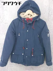 ■ FIDELITY by GERALD & STEWART × X-girl  長袖 ダウン ジャケット サイズM ネイビー レディース  【中古】 【1002798481992】のサムネイル