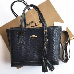☆新品☆コーチ/COACH バッグ CH210 ストロー モリー トート25