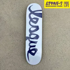 新品未使用　lesque  8.0インチ LESQUE レスケ スケートボード デッキ 8.0inch LOGO ムラサキ