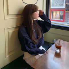 ボリュームスリーブプリーツブラウス