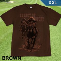 GENJU XXLサイズ 競馬 凱旋門賞 天皇賞 皐月賞 G1 メンズ ターフ クラシック Tシャツ 半袖 Legacy of victory 