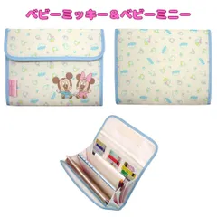 母子手帳ケース マルチケース ベビーミッキー＆ベビーミニー