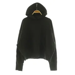良品❗️【FRAMeWORK】プルオーバー薄手パーカー (F) 黒 オーガニックコットンプルパーカー[TRUSS OGP-916]｜オリジナル