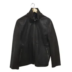 GIORGIO ARMANI レザーブルゾン　M GIORGIO ARMANI - ジョルジオアルマーニ レザー ブルゾン レザー