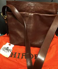 HIROFU ヒロフ 【フィーネ】 ショルダーバッグ S  ブラウン