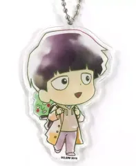 【中古】キーホルダー・マスコット(キャラクター) 影山茂夫(立ち姿) 「モブサイコ100 II×COLLABO CAFE HONPO ミニキャラアクリルキーホルダー」