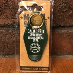 MOTEL KEY CHAIN  CALIFORNIA アメリカンなモーテルキー ホルダー アメリカン雑貨 アメ雑
