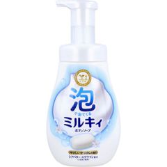 [신품 · 7 영업일 이내 발송] 4901525011709 거품으로 나오는 밀키 바디 비누 부드러운 비누 향기 펌프 포함 550mL [취소 불가] [오키나와 낙도 판매 불가]