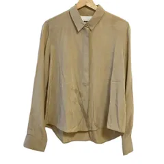 【美品シルク100%】JIL SANDER レディース　長袖ブラウス　34サイズ 美品シルク100%】JIL SANDER レディース 長袖ブラウス 34サイズ