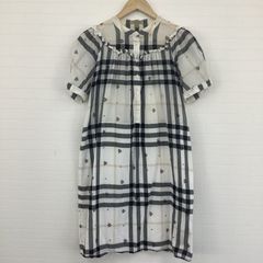 N240/40◯Burberry Brit チェック柄 半袖ワンピース - メルカリ