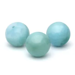 1粒売り ラリマー 8mm パワーストーン バラ売り 天然石 パワーストーン ばら売り ビーズ 穴あき 1玉売り アクセサリー