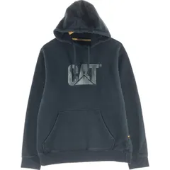 古着 キャタピラー CATERPILLAR アドバタイジング スウェットプルオーバーパーカー メンズL相当/eaa411048