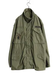 【お得なクーポン配布中!】 60s 米軍実物 US ARMY M-65 フィールド ジャケット MEDIUM REGULAR 古着 ヴィンテージ ミリタリー アーミー ジャンパー 軍物 2nd アルミ 緑