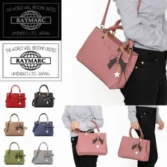 ショルダーバッグ ライト ピンク レディース リボンチャーム付 ハンドバック 2way 通勤 OL トートバッグ おしゃれ 入学 入園 卒業