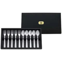【新品】東亜金属 燕匠一 鎚目スプーン・フォーク10本セット 170-004