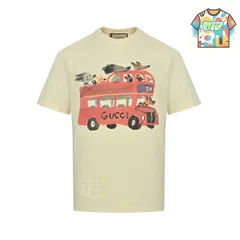【今日WTO】Gucci グッチファンキーカートゥーンシリーズプリント半袖 T シャツ-TD13