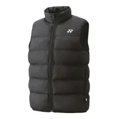 在庫処分特価】ヨネックス(YONEX) ユニセックス 中綿入り ベスト 90078-007 ブラック(22y10mトレーニング)(320049970)