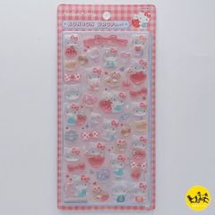 第②弾 サンリオ ボンボンドロップシール ステッカー BONBON DROP seal 【ハローキティ 赤】 8812098
