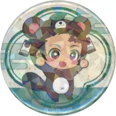 【中古】バッジ・ピンズ 竈門炭治郎(ホログラムバージョン) 「鬼滅の刃 えふぉるめ パジャキャラ缶バッジ 第5弾」