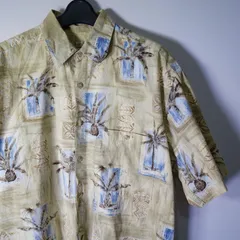 【専用】 “Batik Bay” Aloha shirt / 水彩 総柄