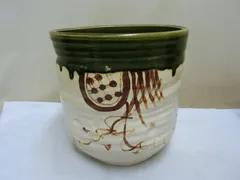 織部　手あぶり火鉢　一対 織部 手あぶり火鉢 一対