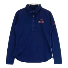 サイズ：M CALLAWAY キャロウェイ  長袖ポロシャツ  ネイビー系 [240101312293]# ゴルフウェア レディース ストスト