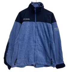 Columbia フリースジャケット レディース S ライトブルー ネイビー コロンビア ジップアップ アウトドア 古着卸 アメリカ仕入 a702-7503