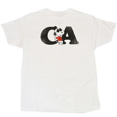 スヌーピー Tシャツ JOE COOL CAロゴ Mサイズ SNOOPY PEANUTS キャラクター 古着風
