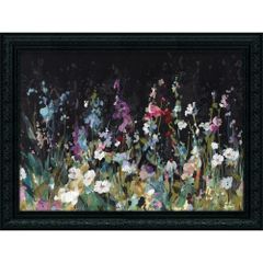 絵画 ダンフイ ナイ「ダーク ガーデン」 花 フラワー おしゃれ インテリア 壁掛け 4Lサイズ