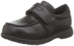 K-134 軽量 黒 子供靴 ユニセックス 男女兼用 キッズ 女の子 男の子 15~21cm ローファー フォーマルシューズ キッズドレスシューズ [オリエンタルトラフィック]