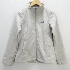 Q■パタゴニア/PATAGONIA 裏地フリース ジップアップジャケット■ベージュ【レディースS】LADIES/58【中古】