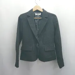 ◇ ⊇ NATURAL BEAUTY BASIC ツイード 長袖 ジャケット サイズS ブラック レディース E  【1504240007465】