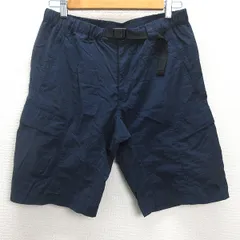 H■ノースフェイス/THE NORTH FACE NB41625 CLASS V CARGO SHORT ハーフパンツ/紺/MENS■38【中古】■