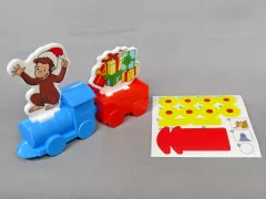 【中古】ハッピーセット ジョージのクリスマスれっしゃ 「おさるのジョージ 第1弾」 ハッピーセット