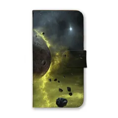 Galaxy S10+ plus SC-04L SCV42 ケース 手帳型 ギャラクシーS10プラス スマホケース 携帯ケース 写真 太陽 地球 宇宙 星 空 超新星 銀河系 おしゃれ かっこいい メンズ カラー07のサムネイル