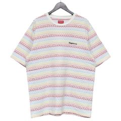 Supreme　シュプリーム　2022SS　Hearts Jacquard SS Top　ハートジャガードプリントTシャツ　8054000185122