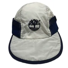 90’s Timberland Nylon Jet Cap Made in USA (White)