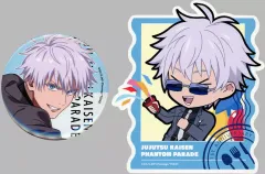 【中古】グッズセット 五条悟 1周年 缶バッジ・ステッカーセット アニバーサリー 「呪術廻戦ファントムパレード」