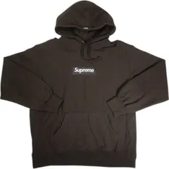 Size【L】 SUPREME シュプリーム 21AW Box Logo Hooded Sweatshirt Dark Brown BOXロゴパーカー 茶 【中古品-良い】 20818089